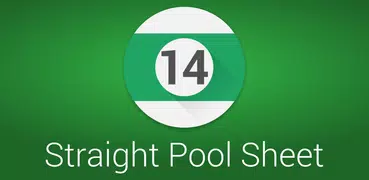 Straight Pool Sheet