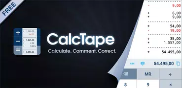 CalcTape Taschenrechner
