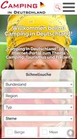 Poster Camping in Deutschland