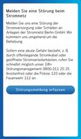 Stromnetz Berlin StörMeldung ポスター