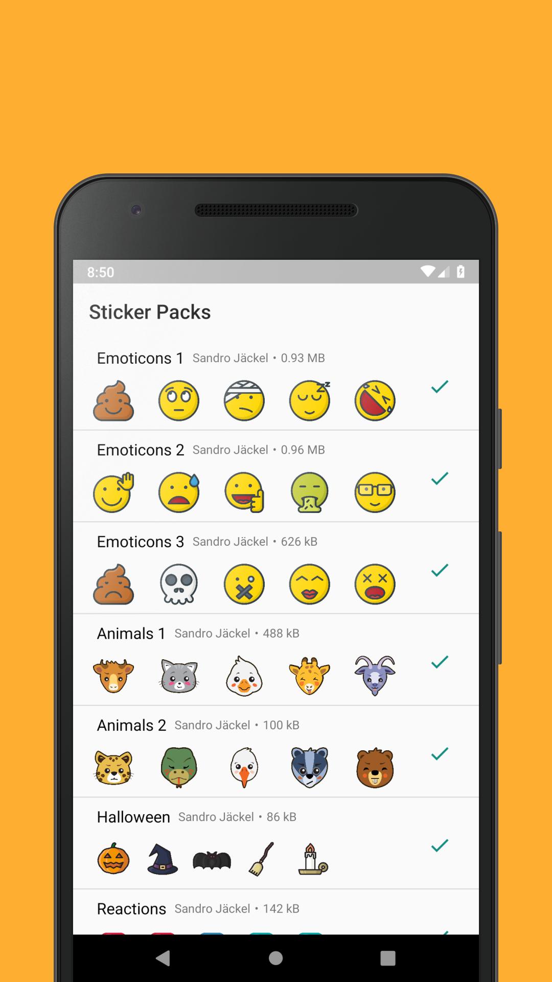 Emoticons Sticker Pack For Android Apk Download