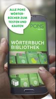 PONS Wörterbuch Bibliothek – O Plakat