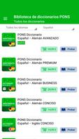 Biblioteca de diccionarios captura de pantalla 1