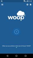 WOOP app الملصق