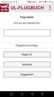 برنامه‌نما UL Flugbuch - das digitale Flu عکس از صفحه
