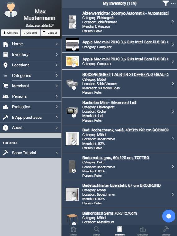 Inventar-Manager for Android - APK Download
