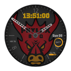 Phylax BBQ Watch Face آئیکن
