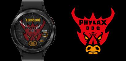 Phylax BBQ Watch Face اسکرین شاٹ 1