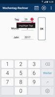 Wochentag-Rechner Screenshot 2
