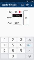 Weekday-Calculator تصوير الشاشة 2