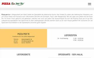 Pizza Per Te (Seligenstadt) Screenshot 3