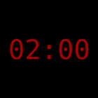 Reloj nocturno (digital) icono