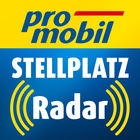 PROMOBIL Stellplatz-Radar Zeichen
