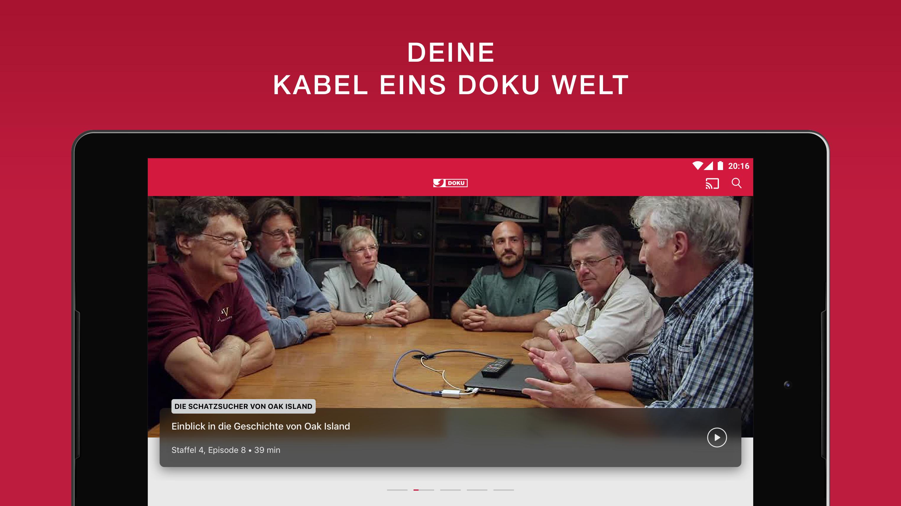Kabel Eins Doku - Kostenloses Live TV, Mediathek for Android - APK Download
