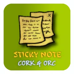 Sticky Note Cork&Orc