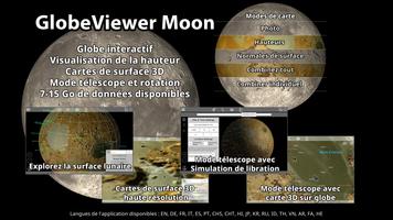 GlobeViewer Moon Affiche