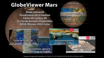GlobeViewer Mars Affiche