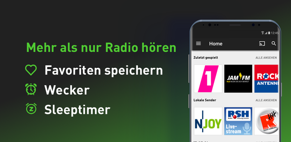 Wie kann man radio.de - Radio und Podcast kostenlos auf Andriod herunterladen image