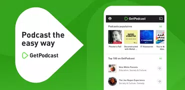 GetPodcast - ouvir podcast