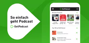 Podcast App und Podcast Player