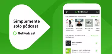 GetPodcast - escuchar podcast