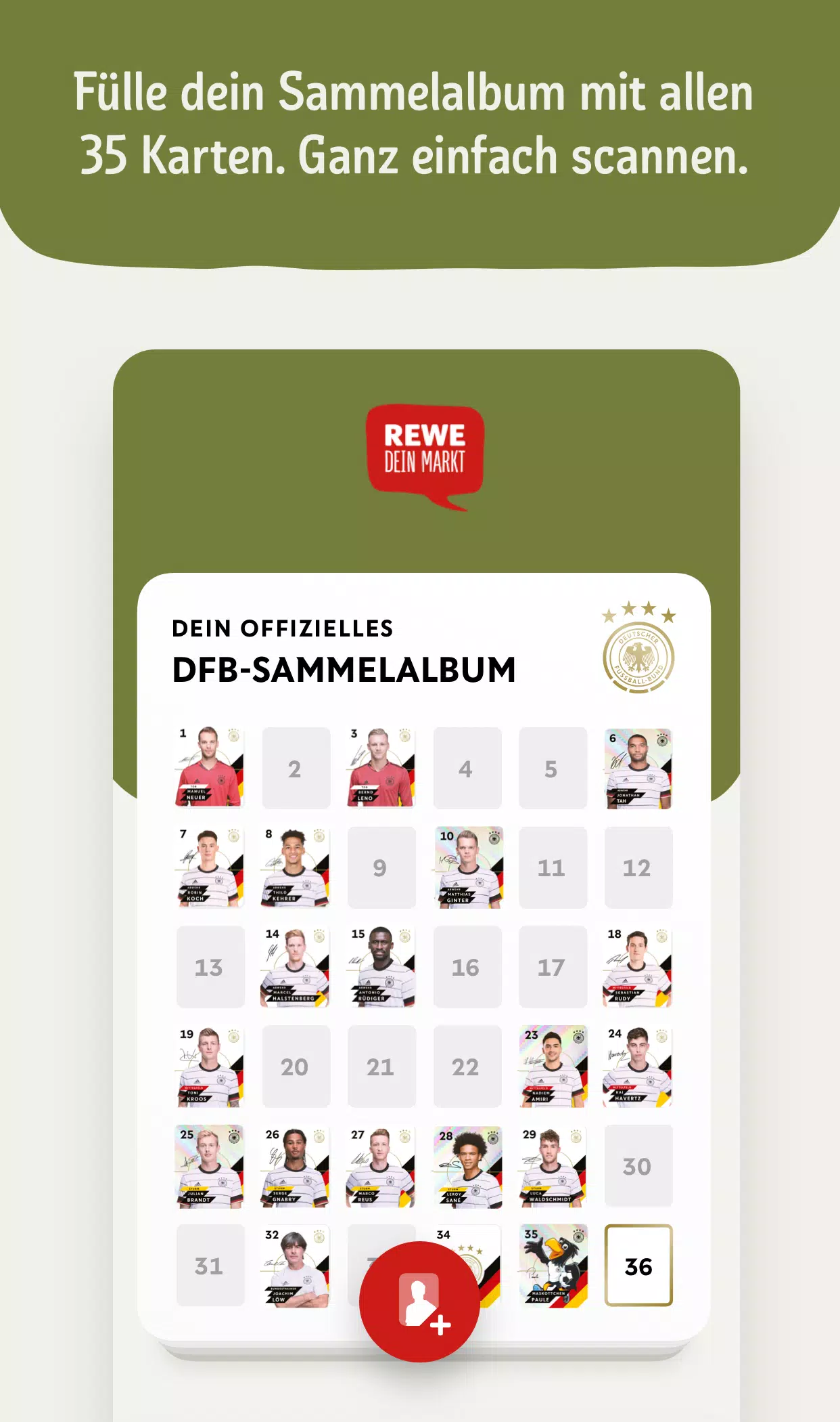 DFB-Sammelalbum von REWE APK für Android herunterladen