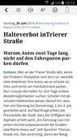 E-Paper der Rhein-Zeitung capture d'écran 1