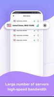 VPN Fast - Unlimited VPN pooxy تصوير الشاشة 3