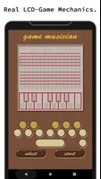 LCD Game Musician Affiche