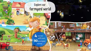 Toddler's App: Farm Animals پوسٹر