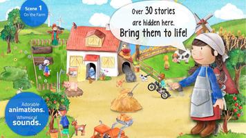 Toddler's App: Farm Animals اسکرین شاٹ 1