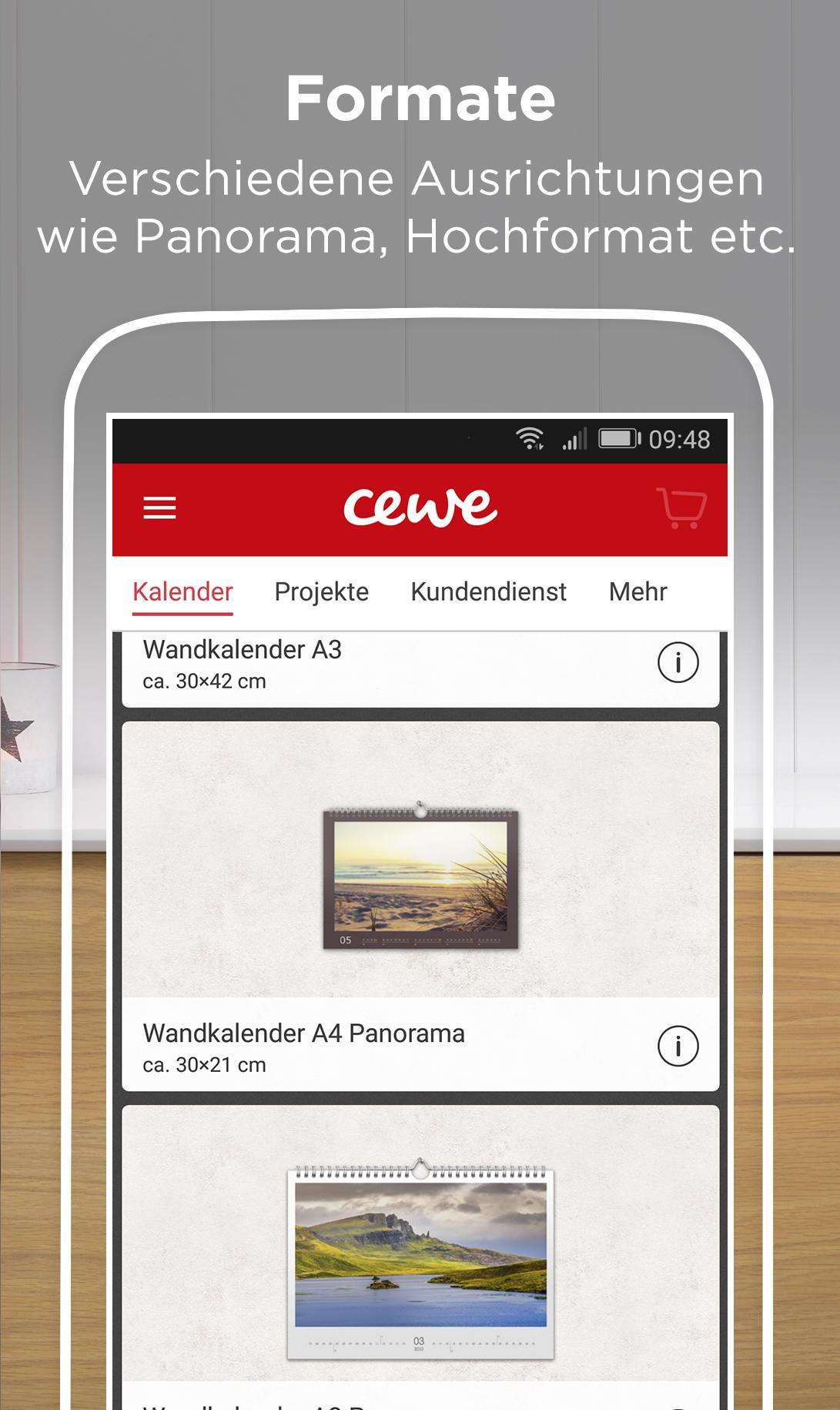 Cewe Kalender Ihr Personlicher Fotokalender Para Android Apk Baixar