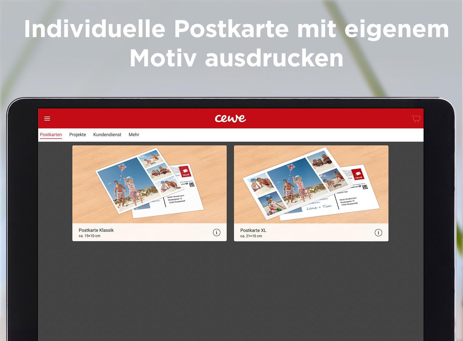 Cewe Postcard Ihre Personliche Postkarte For Android Apk Download