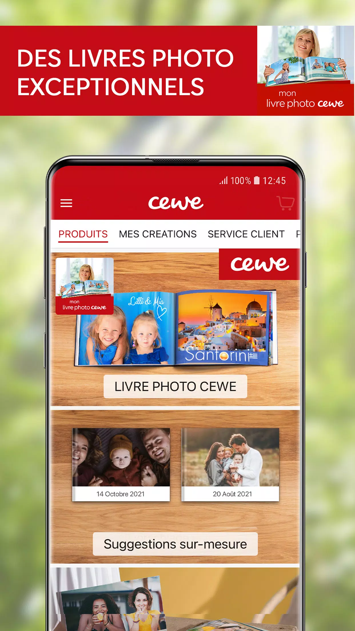 CEWE - Livres photo et plus APK pour Android Télécharger