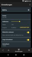 Lux Light Meter Lichtmessgerät Screenshot 1