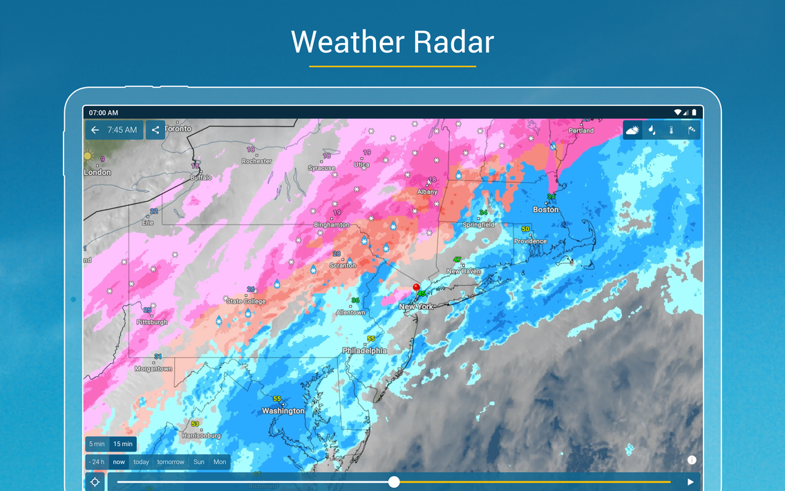 Weather & Radar - Storm radar screenshot 18