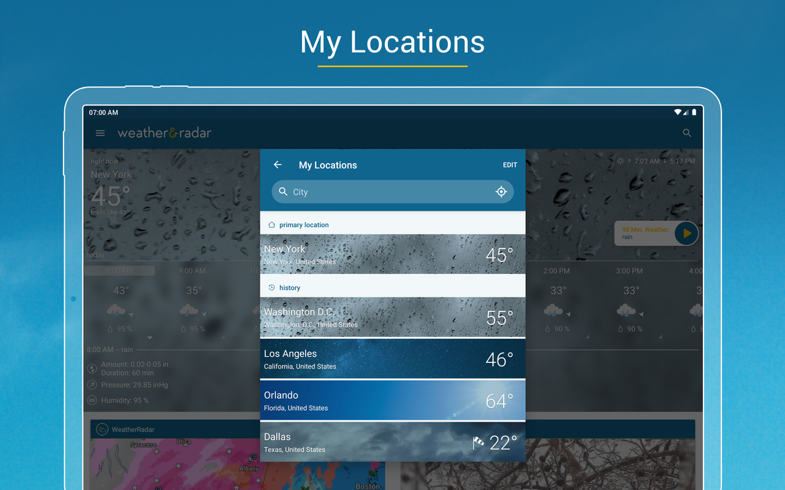 Weather & Radar - Storm radar screenshot 21