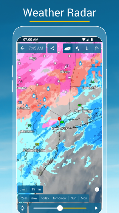 Weather & Radar - Storm radar screenshot 2