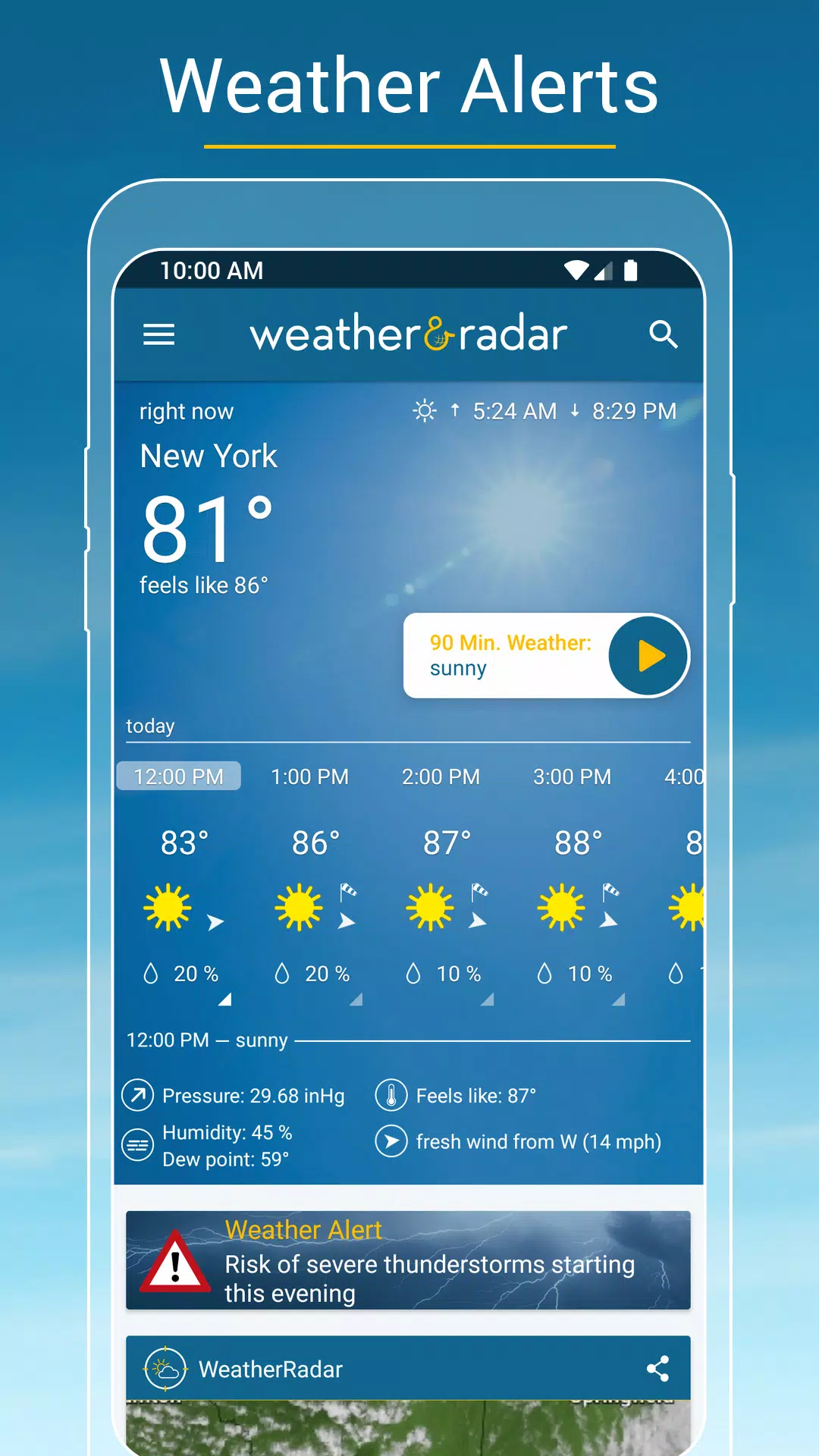 Weather & Radar - Storm radar APK for Android Download