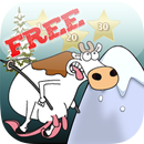 The Crazy Skiing Cow FREE APK