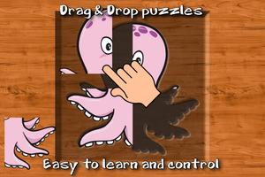 Animal Learning Puzzle Cartaz