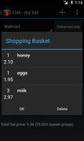 Smart Shopping List تصوير الشاشة 3