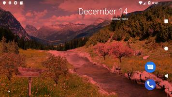 Mountain River Live Wallpaper captura de pantalla 1