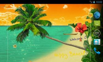 Beach Live Wallpaper اسکرین شاٹ 3