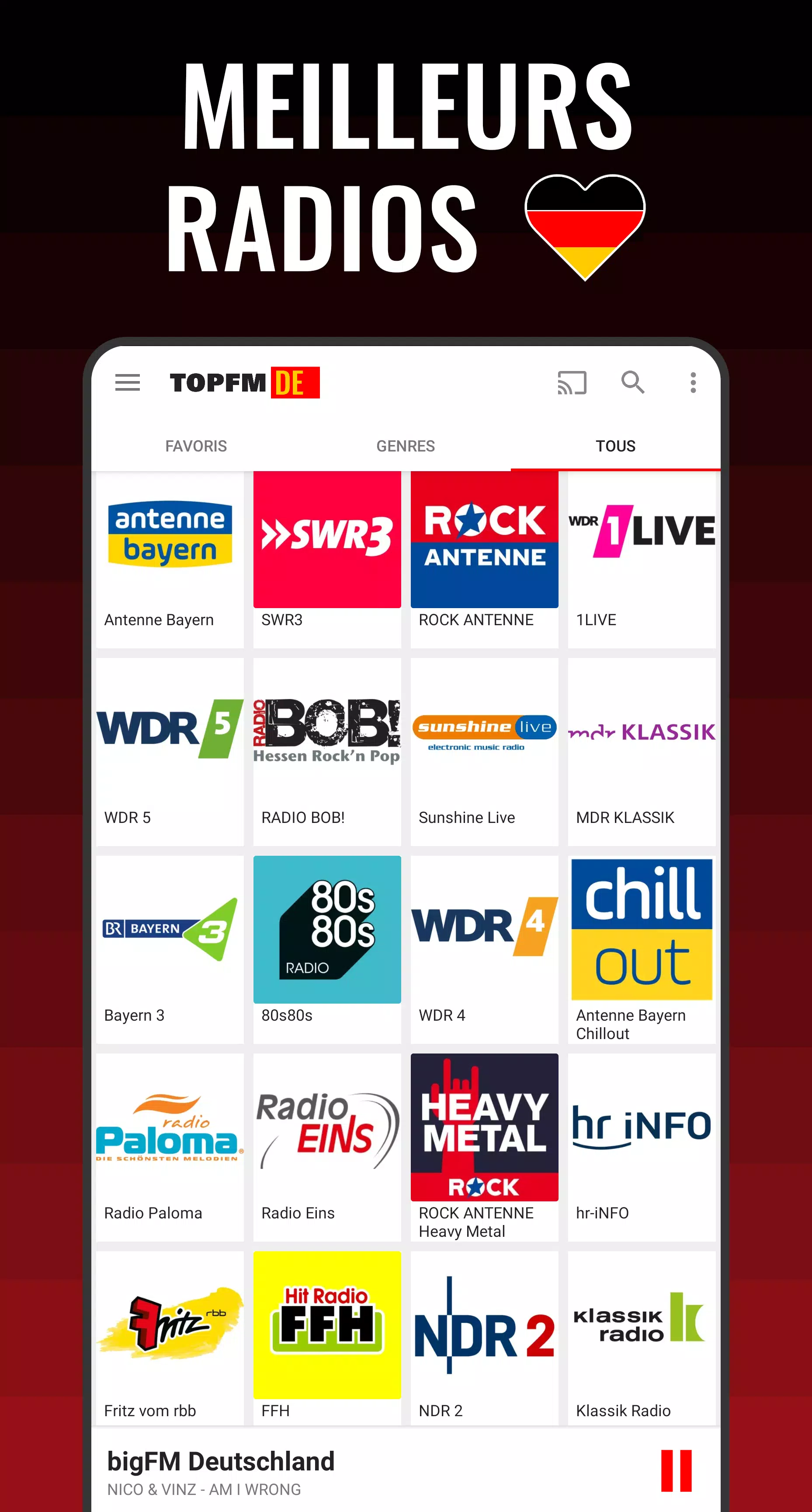 Radio Allemagne en ligne APK pour Android Télécharger