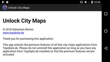 Unlock City Maps capture d'écran 1