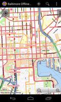 Baltimore Offline City Map syot layar 1