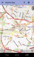 Carte de Madrid hors-ligne capture d'écran 1