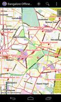 Bangalore Offline City Map Cartaz