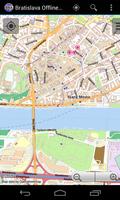 Bratislava City Map Lite 스크린샷 1